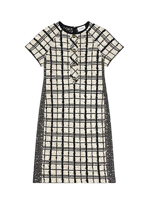 Plaid Sheath Dress
