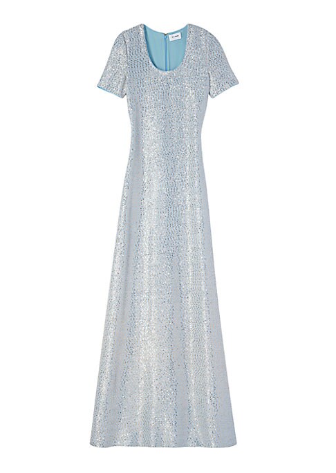 Glamourous Sequin Evening Dress