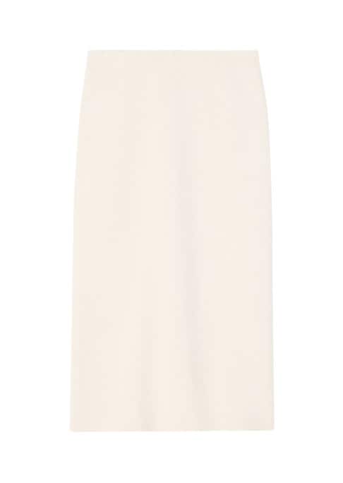 Textured Body-Con Skirt
