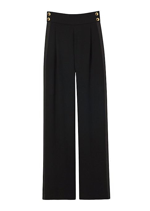 Satin Stripe Tux Pants