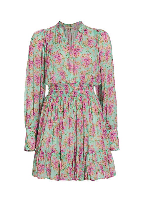 Floral Ruffles Dress