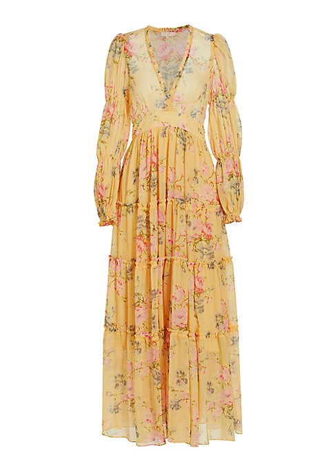 Romantic Floral Maxi Dress