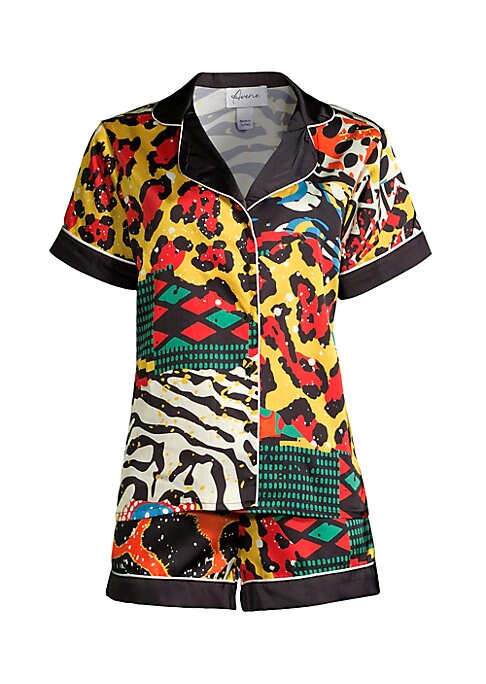 Satin Safari Pajama Set