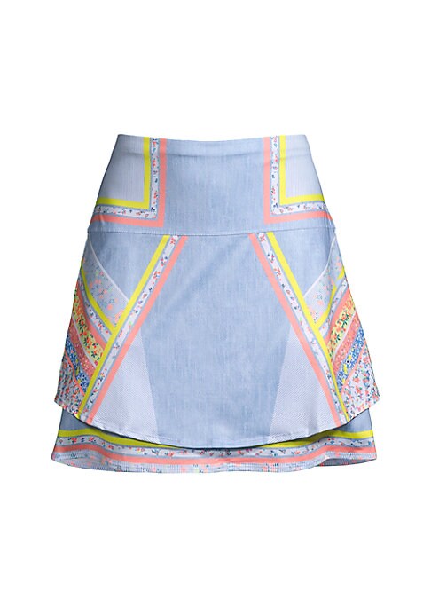 Floral Layered Sport Skort