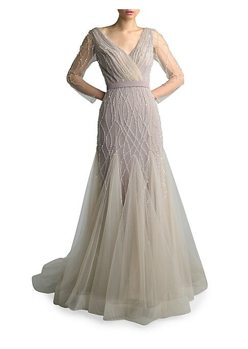 Elegant Tulle Evening Dress