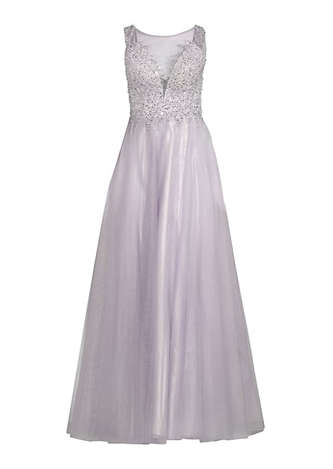 Chic Slit Evening Dress