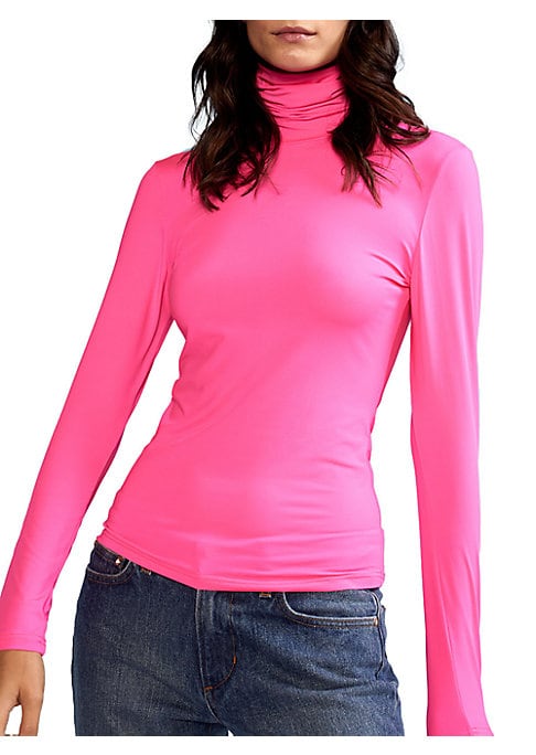 Chic Stretchy Turtleneck