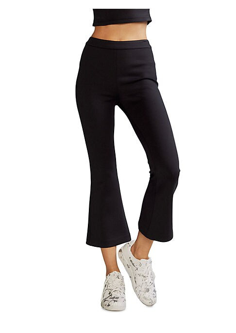 Flare Fit Stretch Trousers