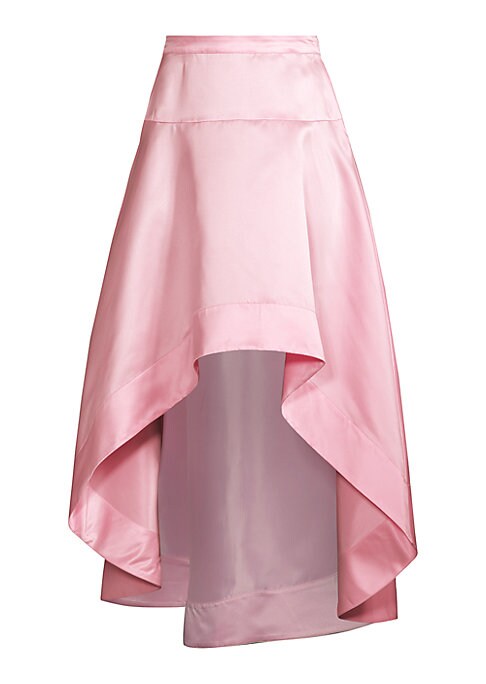 Lustrous Satin Skirt