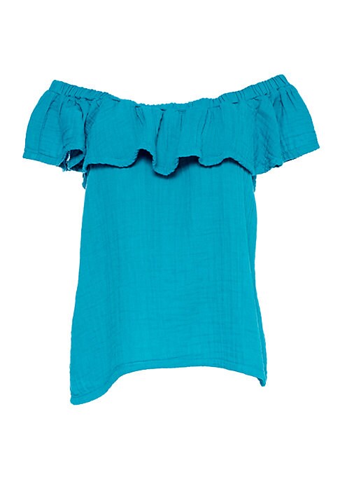 Gauzy Flare Top
