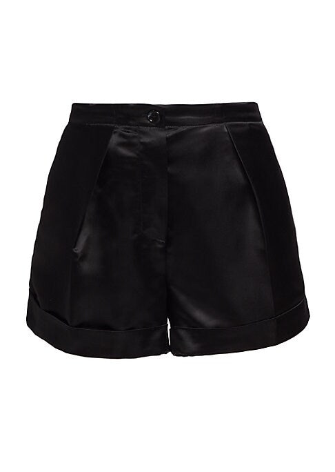 Satin Tailored Shorts
