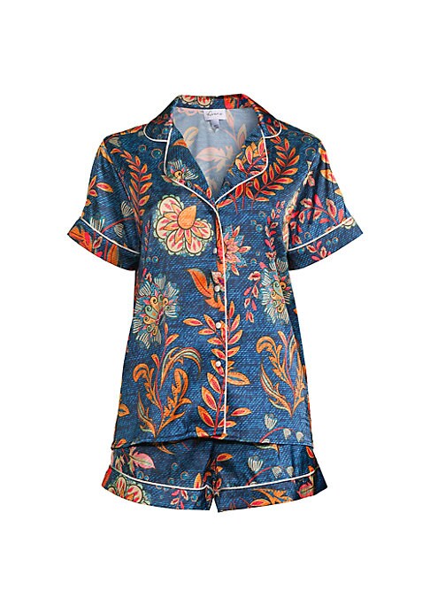 Silky Paisley Sleep Set