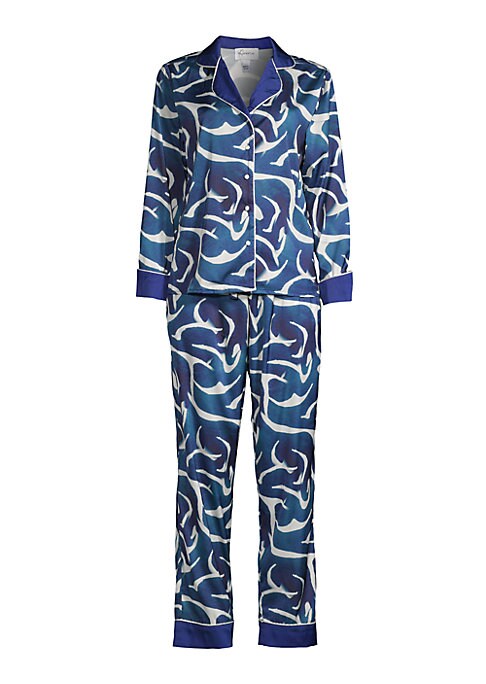 Satin Serenity Pajama Set
