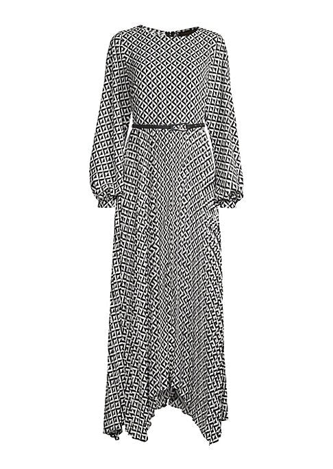 Geometric Elegance Dress
