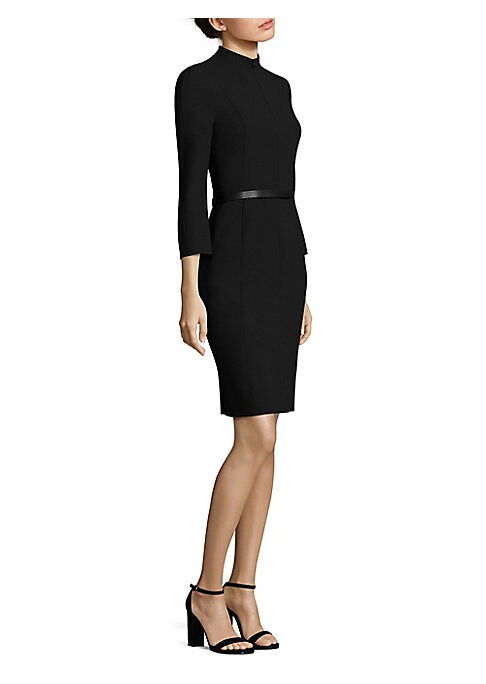 Chic Wool-Blend Dress