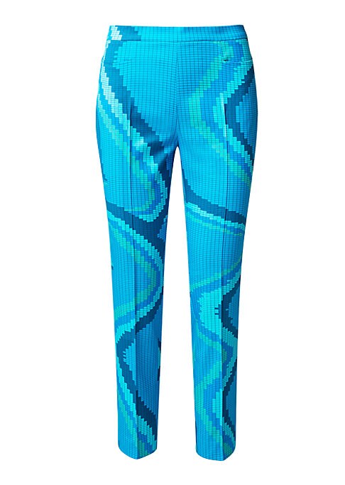 Pixelated Wave Trousers