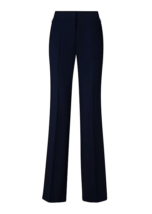 Chic Wool Blend Trousers