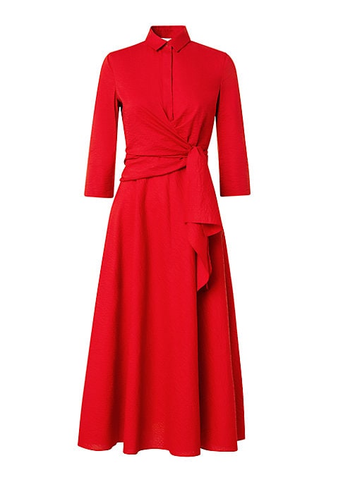 Breezy Midi Wrap Dress
