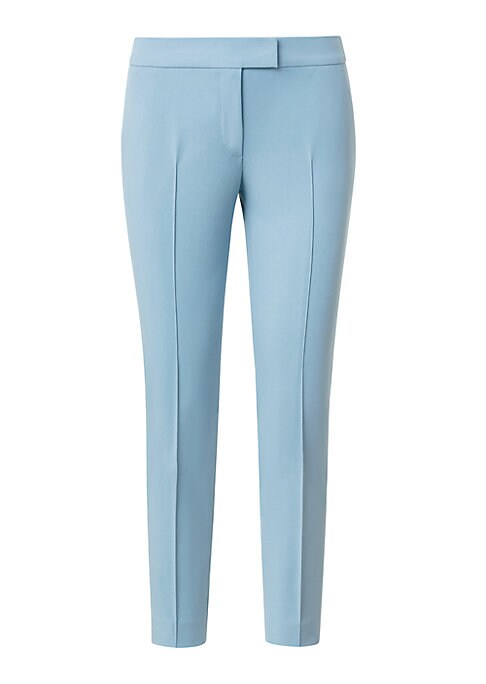 Chic Cropped Stretch Trousers