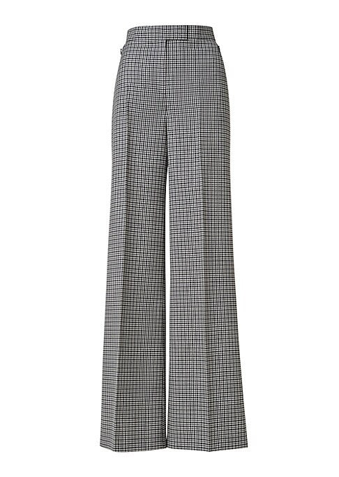 Chic Wide-Leg Wool Trousers