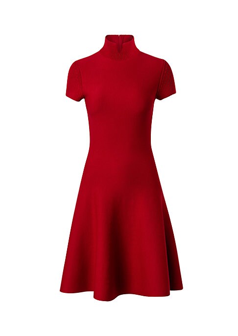 Chic Knit A-Line Dress