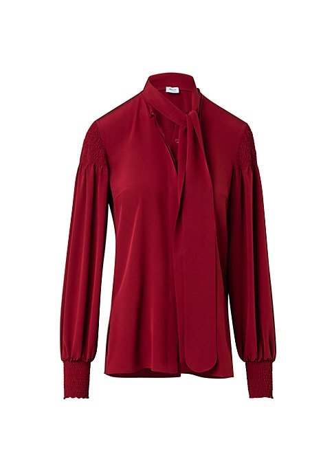 Silk Bishop Blouse