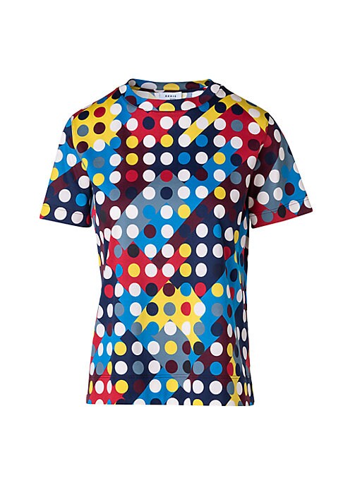 Dot Print Color Tee