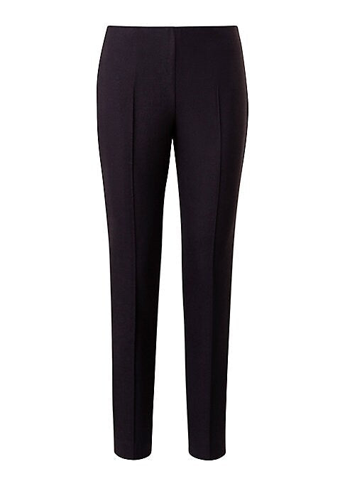 Sleek Flannel Slim Pants
