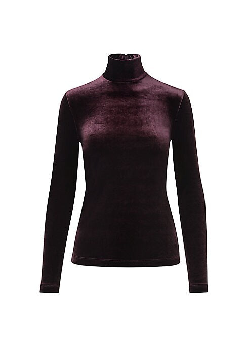Chic Velvet Turtleneck
