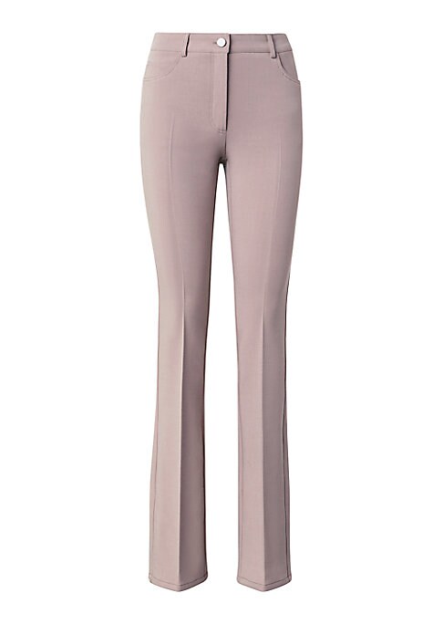 Stretch High-Rise Trousers