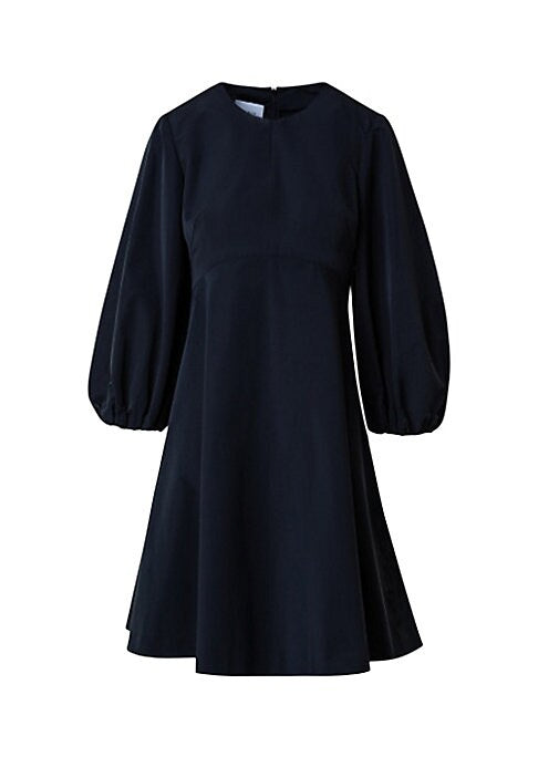 Elegant Balloon Sleeve Dress