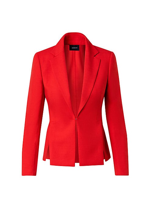 Wool Slit Accent Jacket