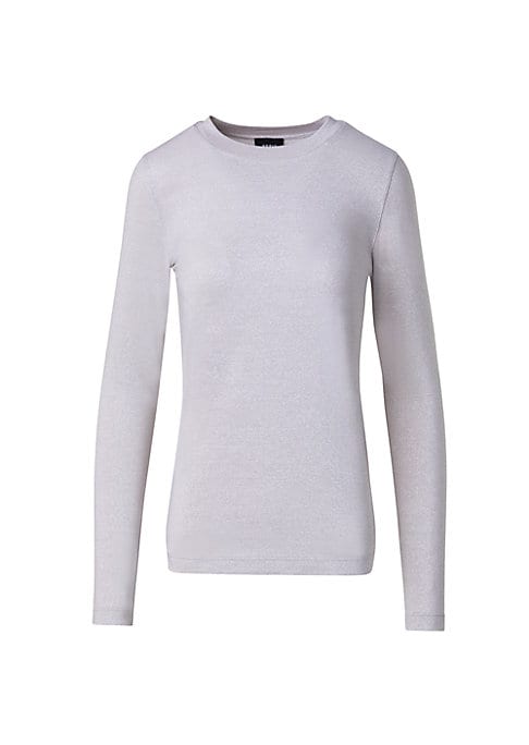 Shimmering Long-Sleeve Tee
