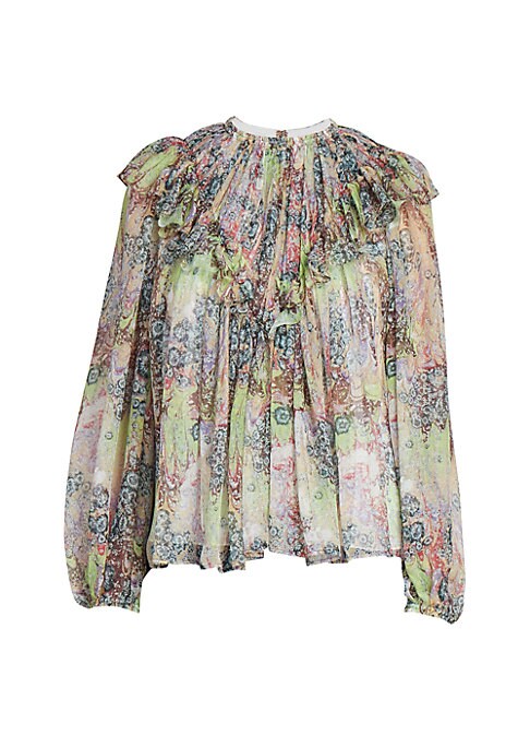 Bohemian Ruffle Top