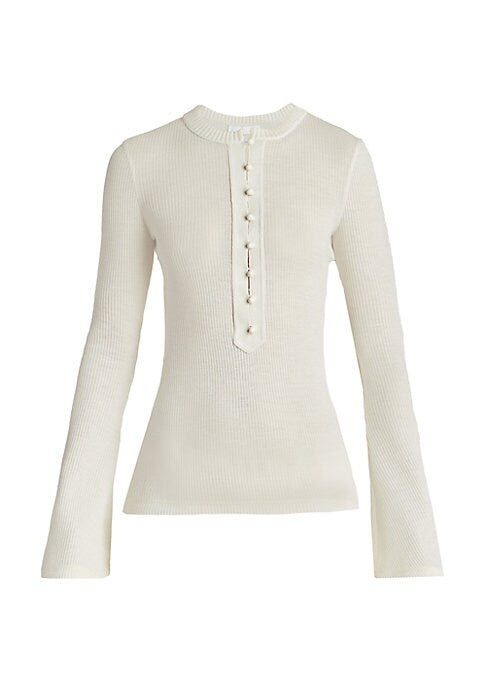 Ribbed Wool Top