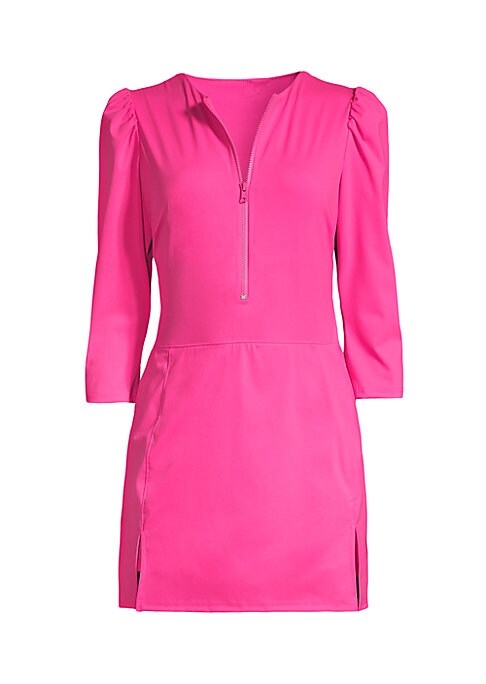 Puffed Sleeve Active Dress