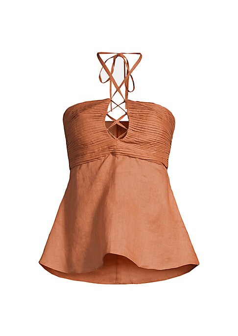 Sunlit Linen Top