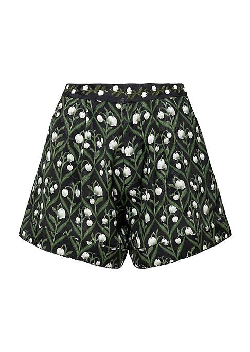 Floral Wide Shorts