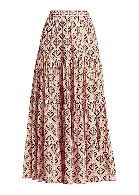 Tropical A-Line Skirt