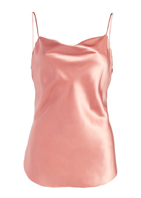 Silk Cowl Elegance Top