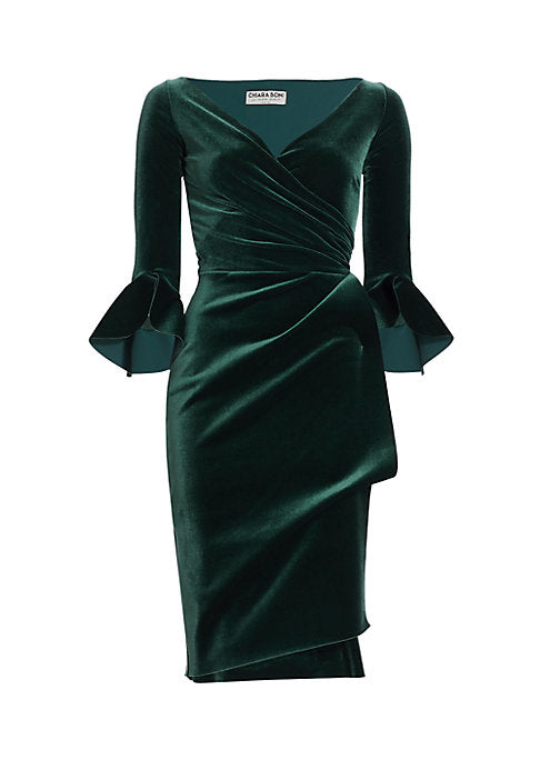 Chic Velvet Bell Dress