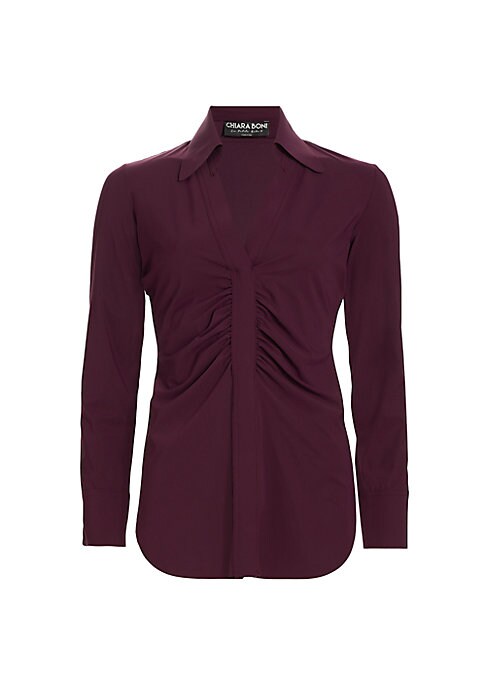 Ruched Elegance Blouse