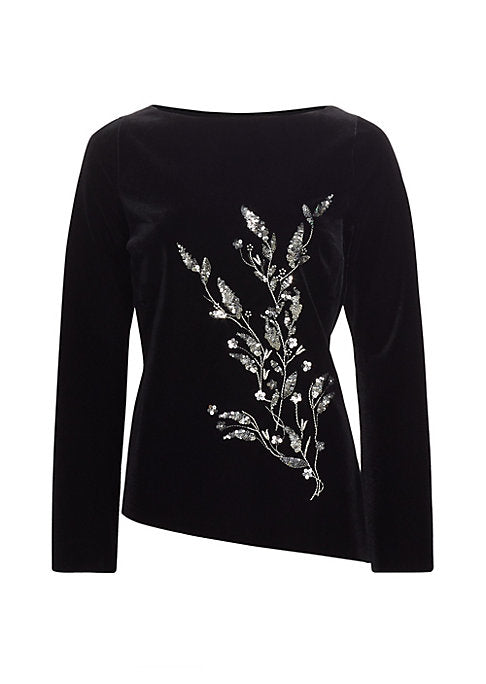 Sequined Asymmetric Top