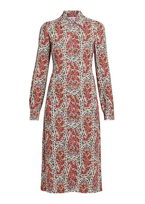 Vibrant Floral Wrap Dress