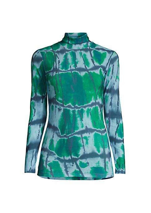 Vibrant Turtleneck Top