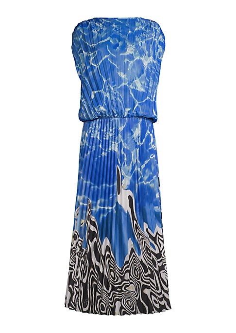 Breezy Print Maxi Dress