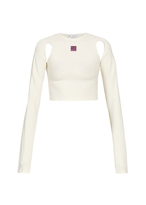 Chic Arm Cut-Out Top