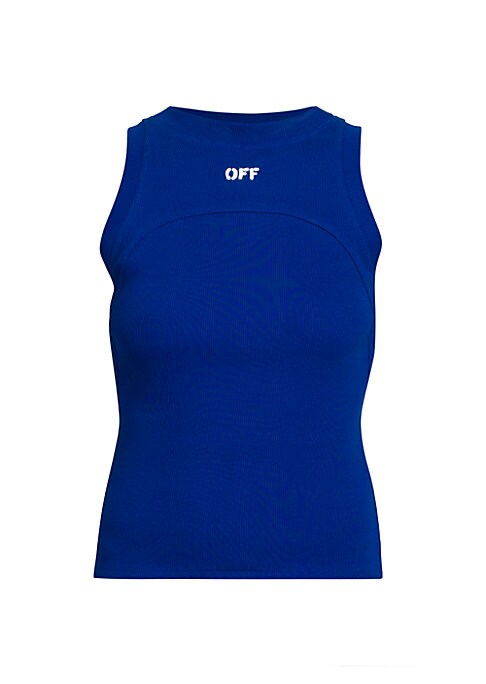 Logo Layered Crop Tank