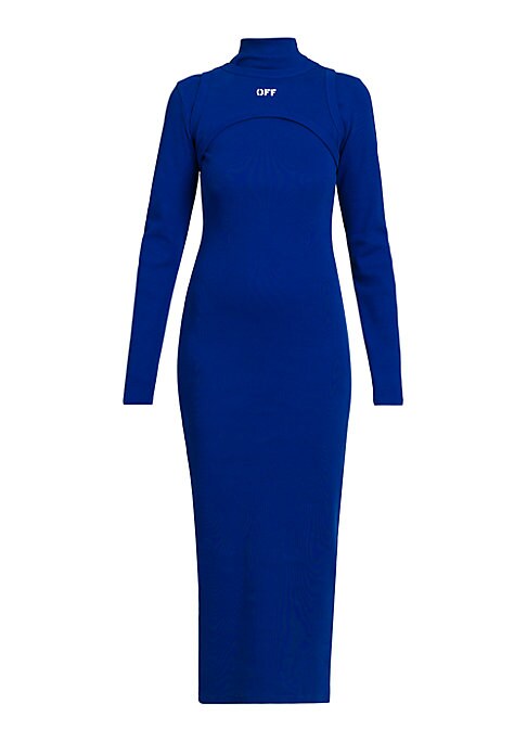 Chic Layered Turtleneck Dress