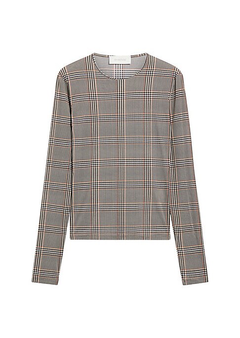 Luxury Plaid Top